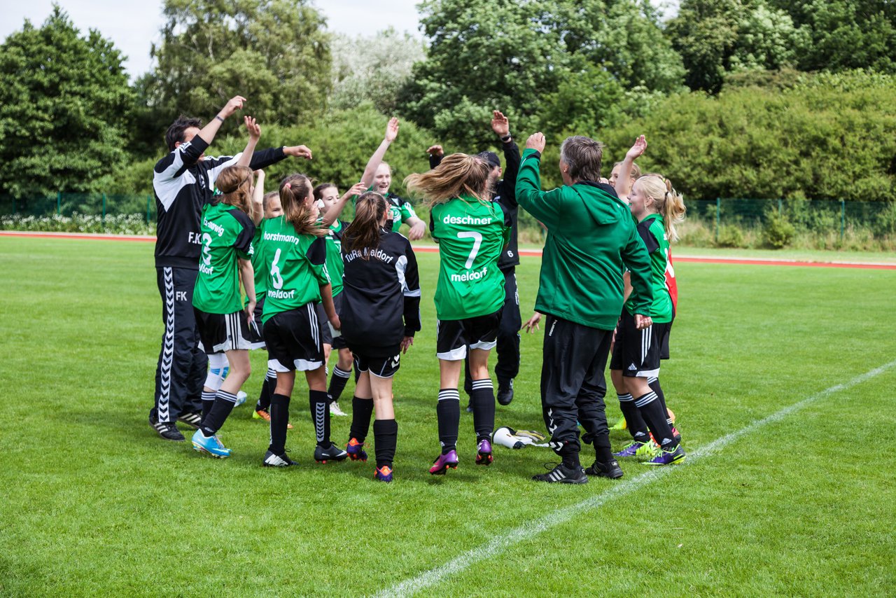 Bild 269 - C-Juniorinnen Landesmeister Finale SV Wahlstedt - TuRa Meldorf : Ergebnis: 1:4